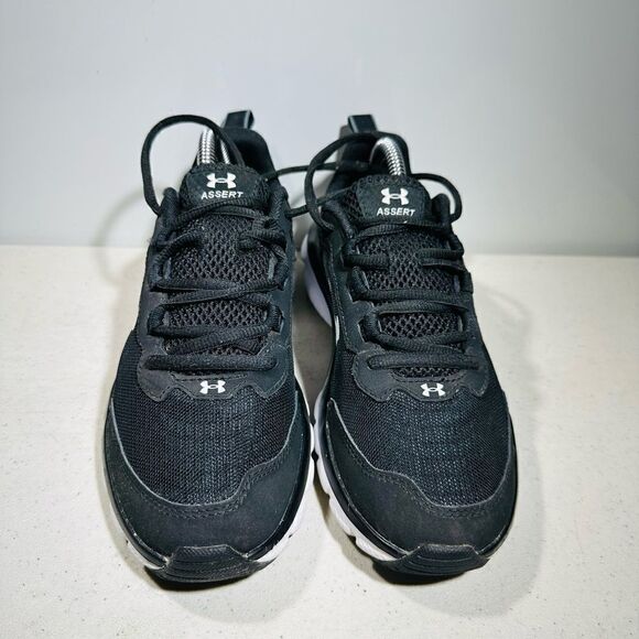 Under armour charged assert 8 Mens size 5 Y shoes black athletic sneakers - Picture 3 of 8